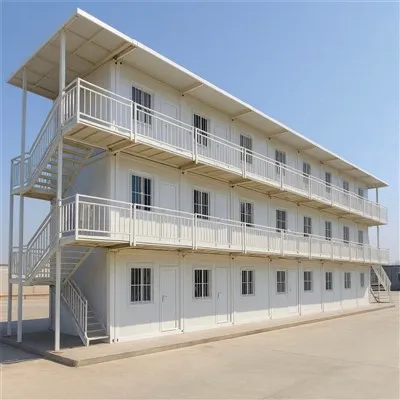 Maison de conteneur détachable de 3 étages